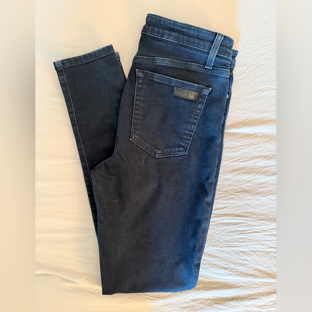 Joe's Jeans Deep Indigo High Rise Skinny Jeans - Picture 1 of 5